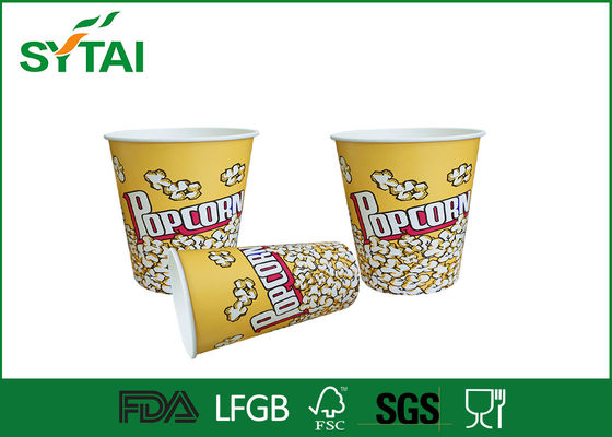 China Cute Funny  Printed Paper Popcorn Buckets / Popcorn Tubs / Popcorn Boxes Eco-friendly supplier