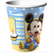 Recyclable Custom Paper Popcorn Buckets with Mickey Mouse Offset Printing supplier