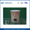 Single Wall Disposable Hot Drink Paper Cups , Printing Customised Paper Cups supplier
